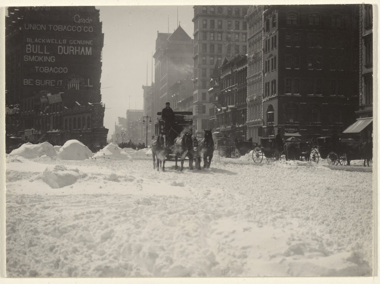 Inverno, Nova Iorque de Alfred Stieglitz
