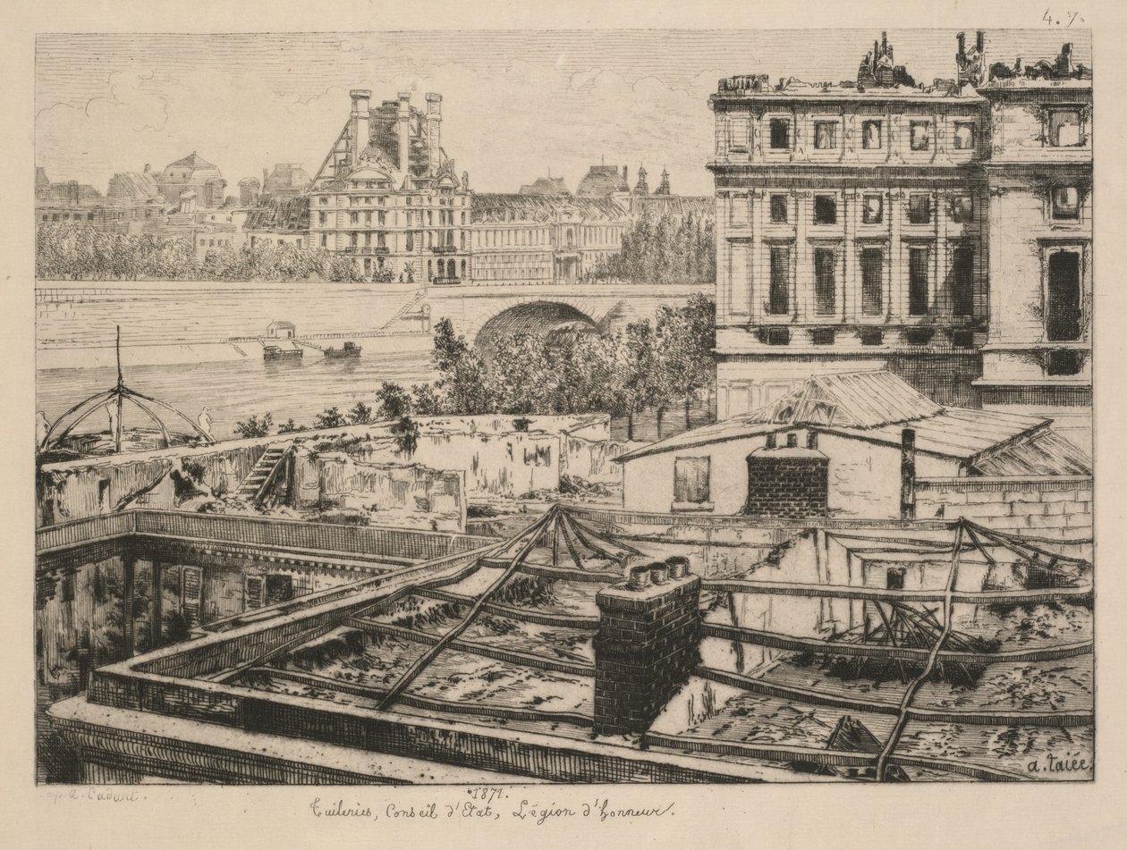 Tuileries, Conselho de Estado, Legião de Honra de Alfred Taiée
