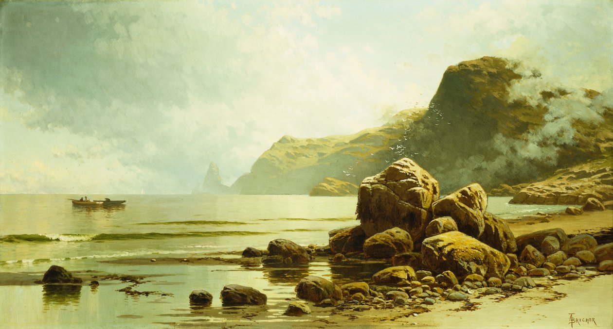 Maré baixa, Southhead, Grand Manan Island, de Alfred Thompson Bricher