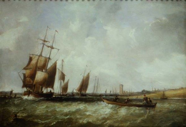 Navegação no Canal de Bristol de Alfred Vickers