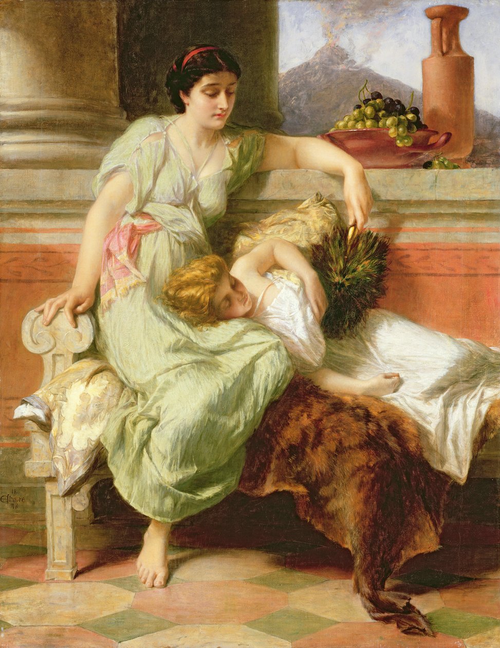 Pompéia, 79 DC de Alfred W. Elmore