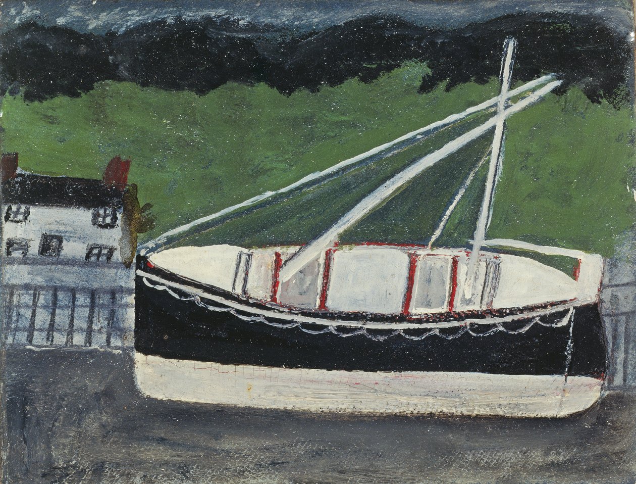 Barcos no porto de Alfred Wallis