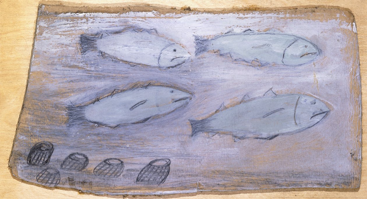 Quatro peixes de Alfred Wallis