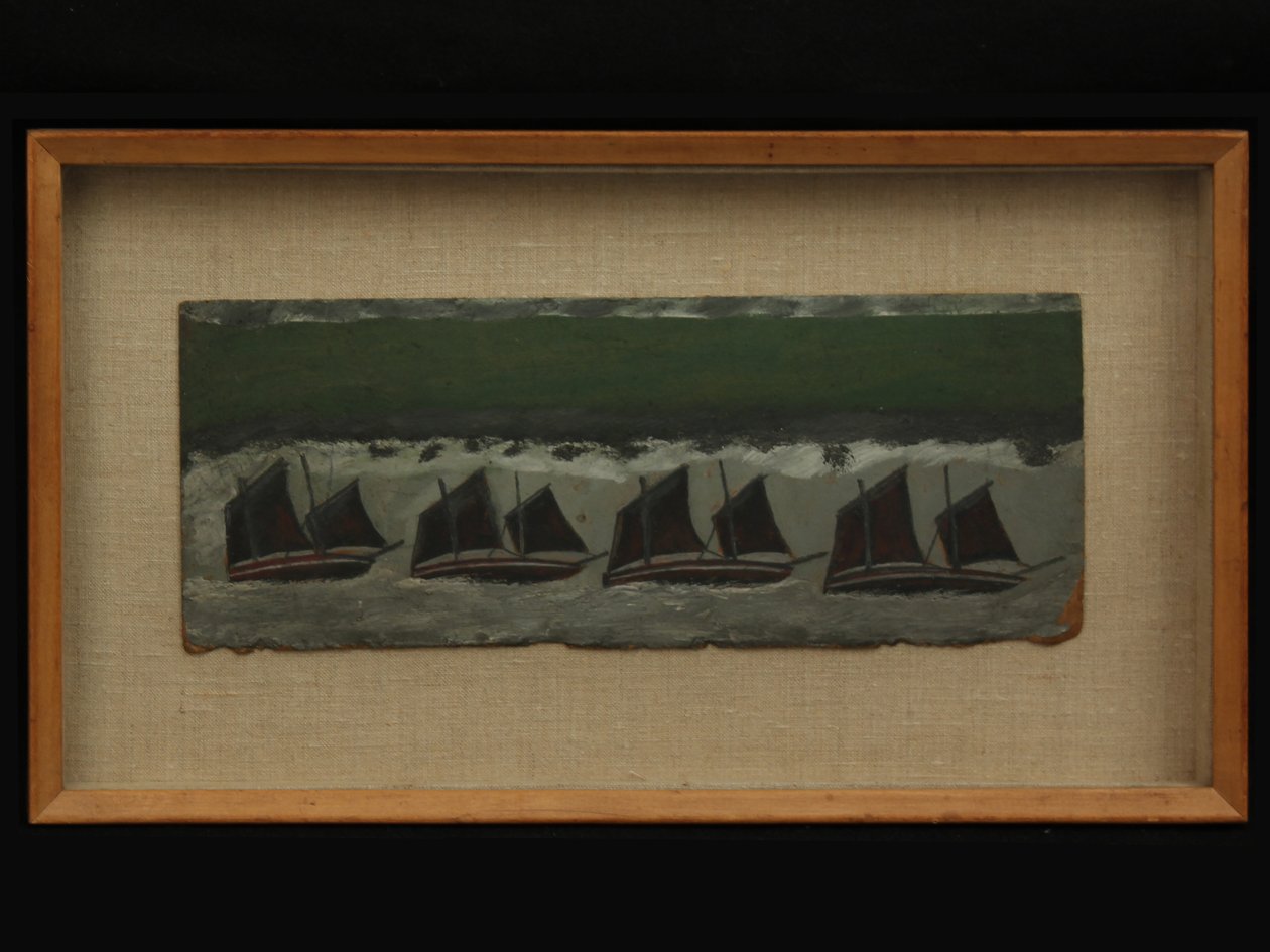 Quatro Escunas, c.1930 de Alfred Wallis