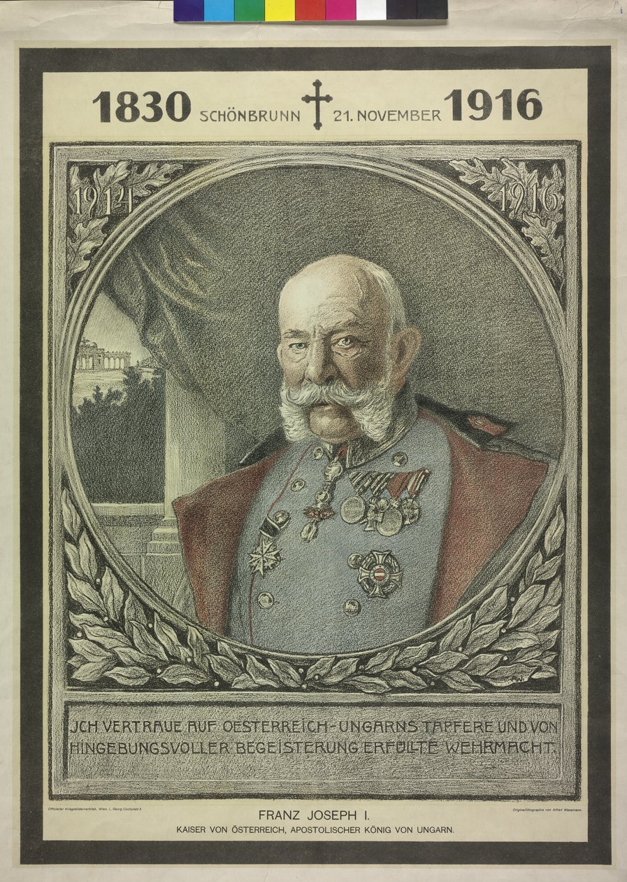 Francisco José I Imperador da Áustria de Alfred Wesemann