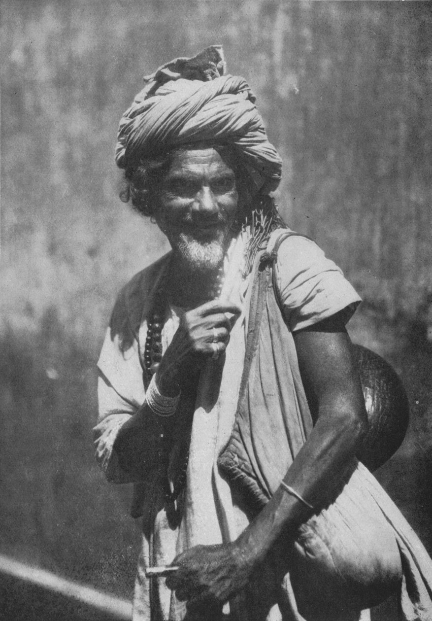 Um Fakir ou Conjurer Mohammedan, c1890, 1910 de Alfred William Amandus Plate