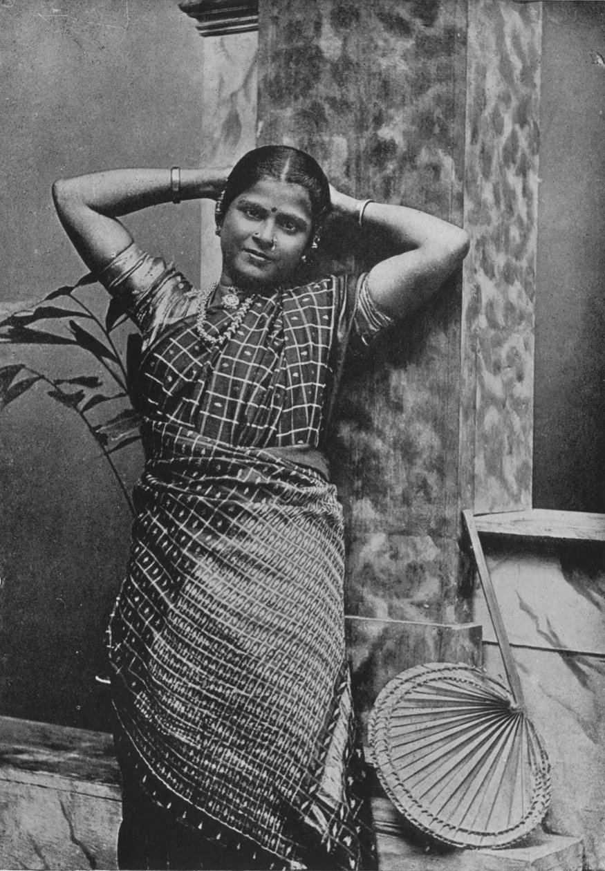 Senhora Alta Casta Tamil, c1890, 1910 de Alfred William Amandus Plate