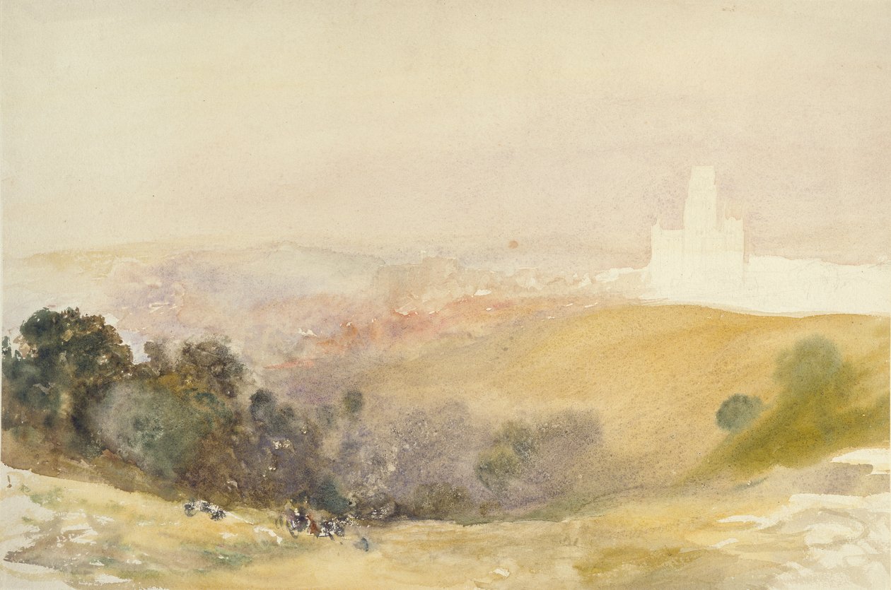 Durham das Colinas Vermelhas, 1866-1880 de Alfred William Hunt