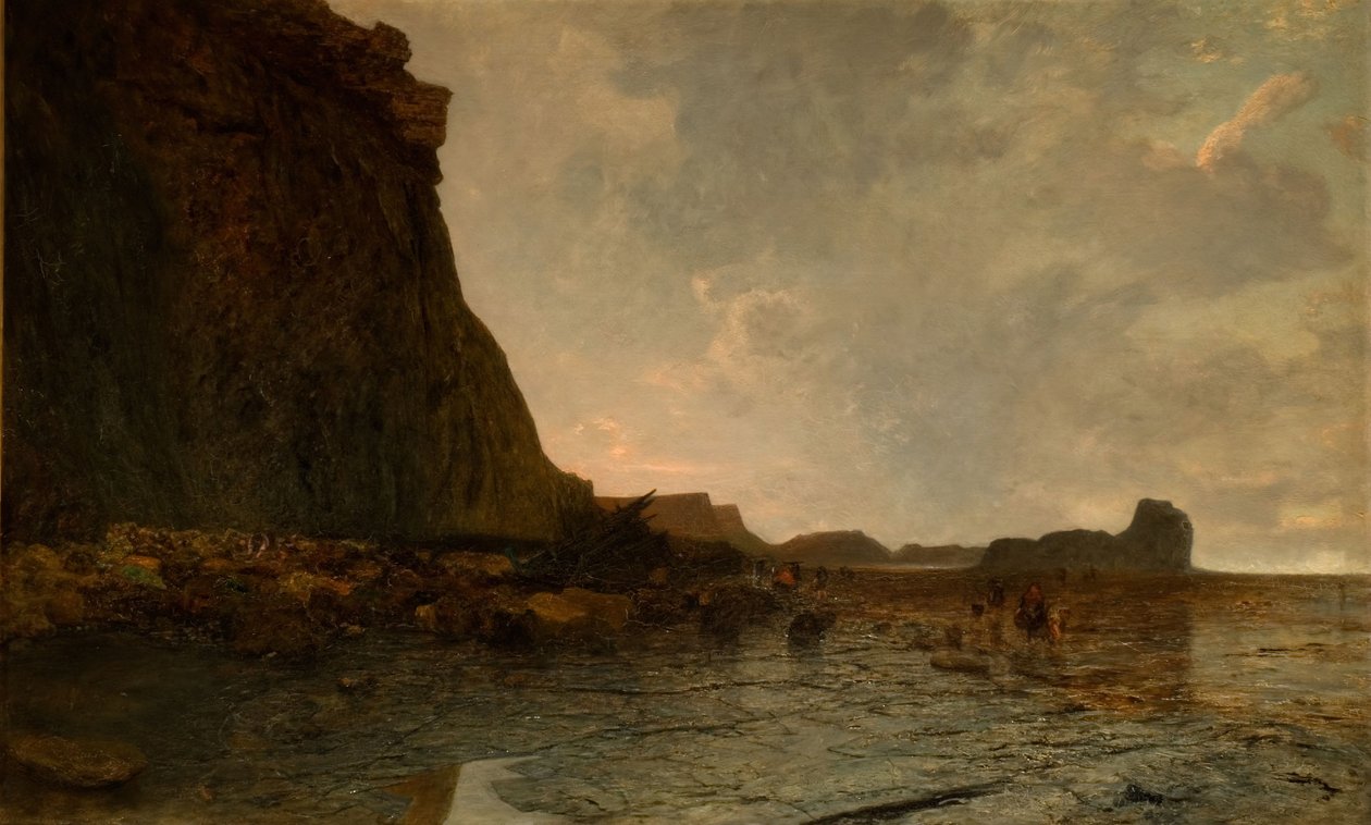 Whitby Scaur, Yorkshire, 1896. de Alfred William Hunt