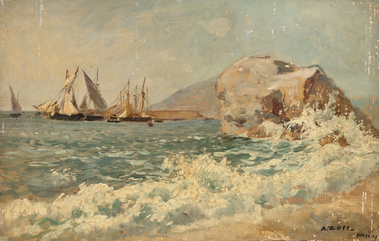 Surfe em Nervi de Alfred Zoff