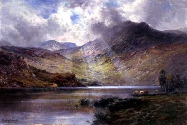 Ben Lomond (óleo sobre tela) de Alfred de Breanski