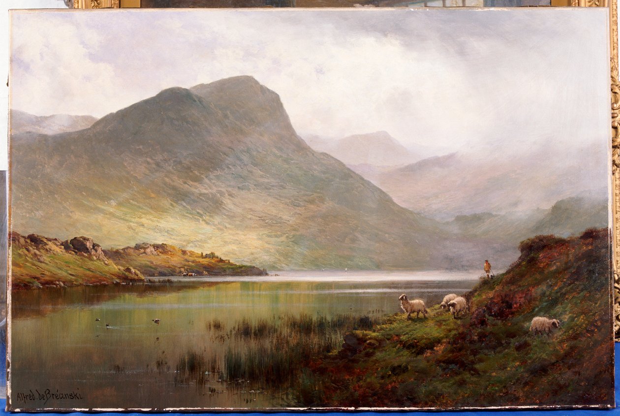 Loch Ness de Alfred de Breanski