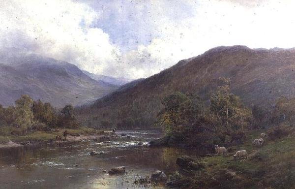 A Dee perto de Balmoral de Alfred de Breanski