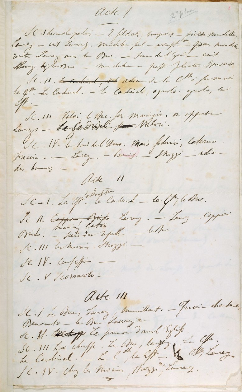 Precis da trama de &39;Lorenzaccio&39; de Alfred de Musset (1810-1857) 1834 de Alfred de Musset