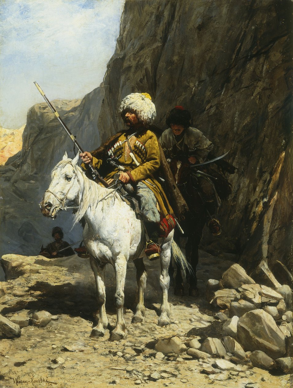 O cossaco de Alfred von Wierusz Kowalski