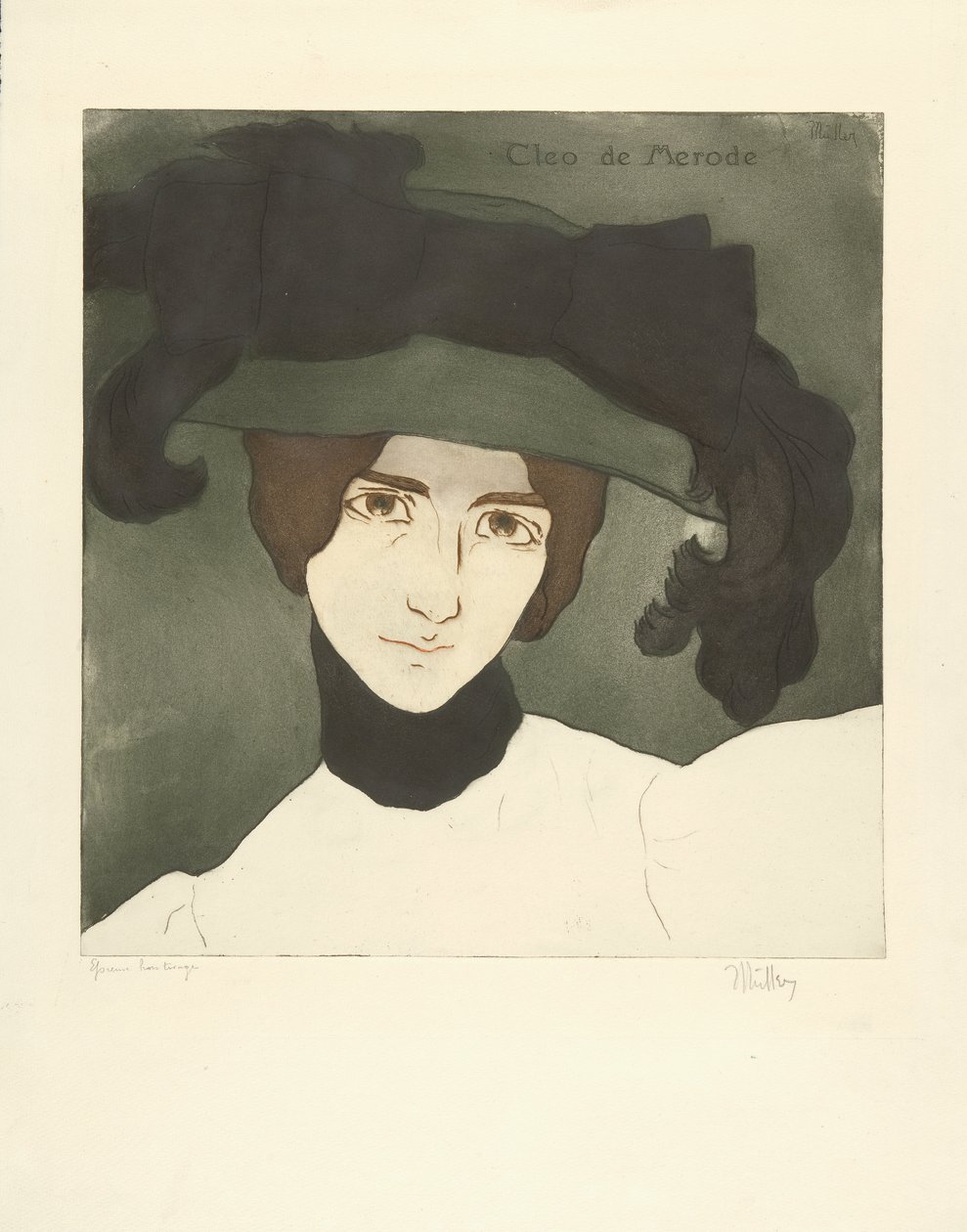 Cléo de Mérode de Alfredo Müller