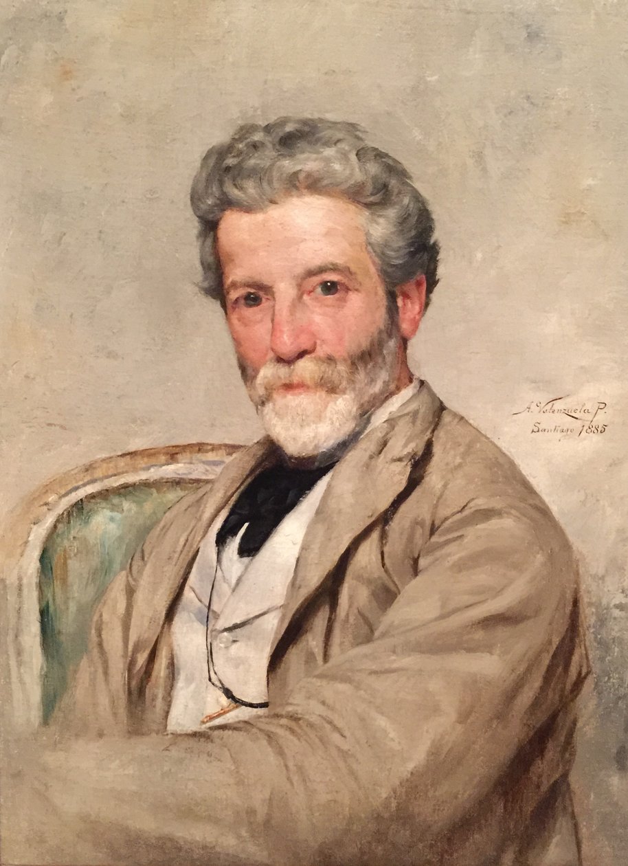Retrato do pintor Giovanni Mochi de Alfredo Valenzuela Puelma