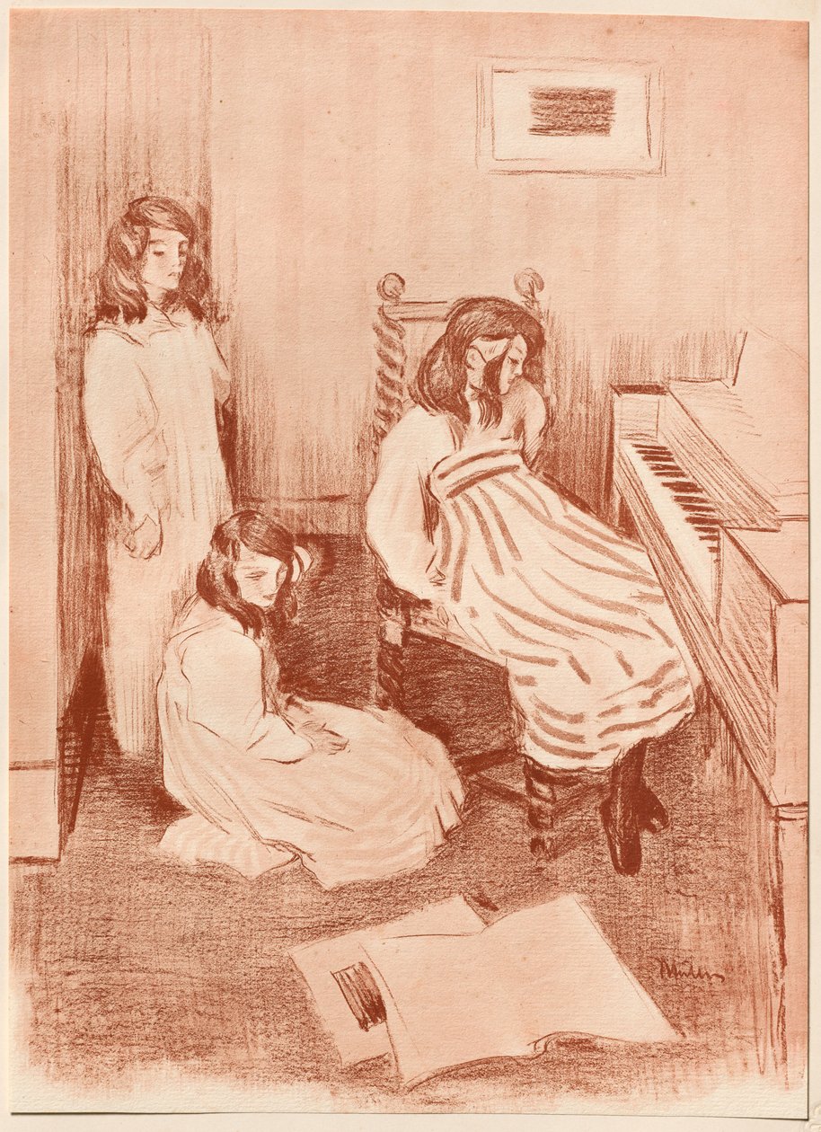 Bouderie, 1898. de Alfredo Müller
