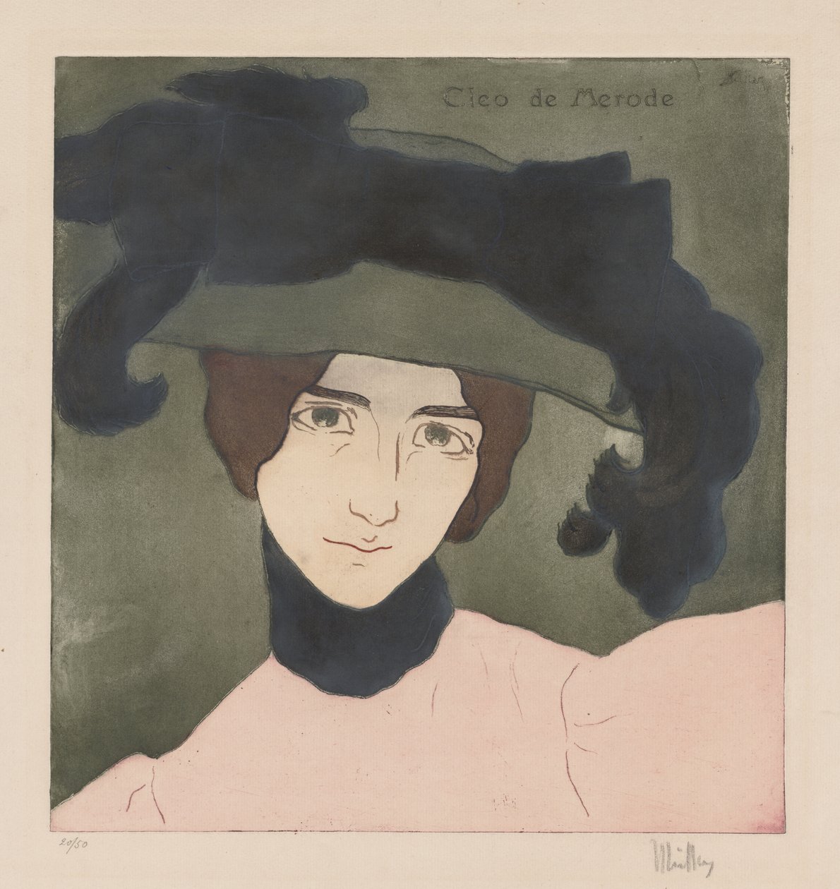 Cleo de Merode de Alfredo Müller