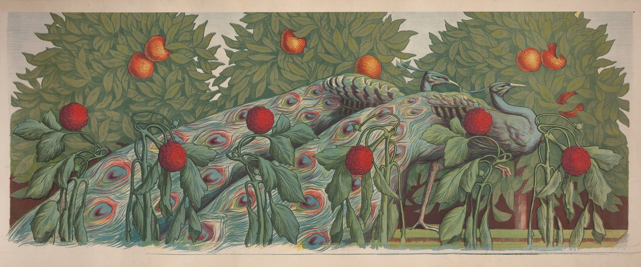 Os Pavões, 1903. de Alfredo Müller