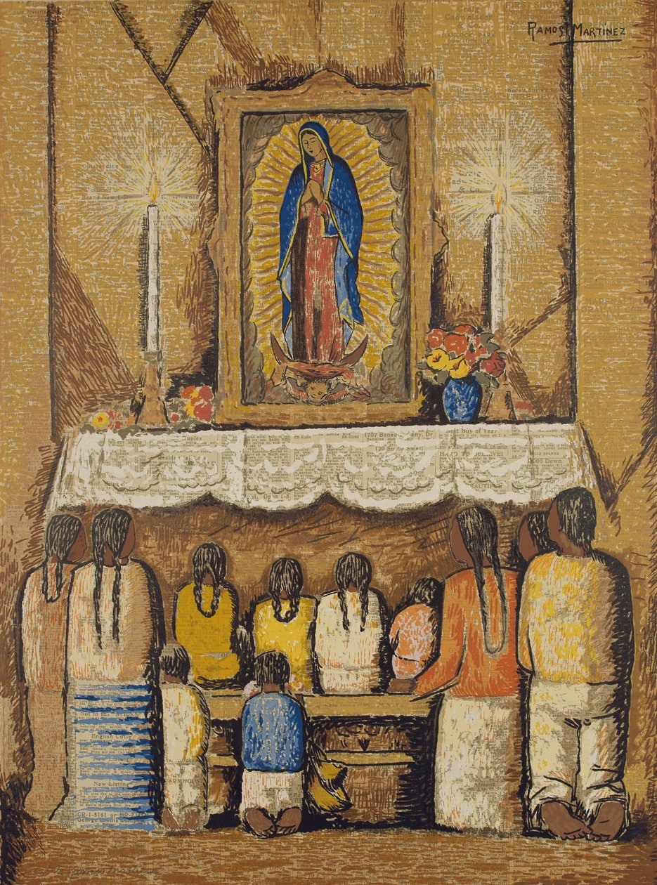 Sem título, depois de 1946 (serigrafia) de Alfredo Ramos Martinez