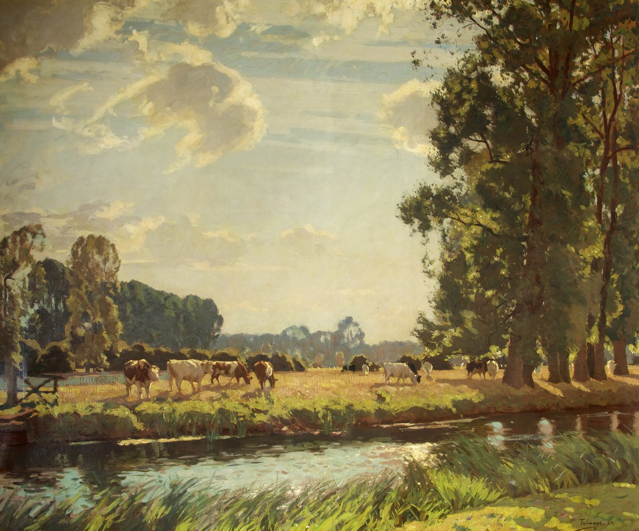 Dedham Landscape de Algernon Mayow Talmage