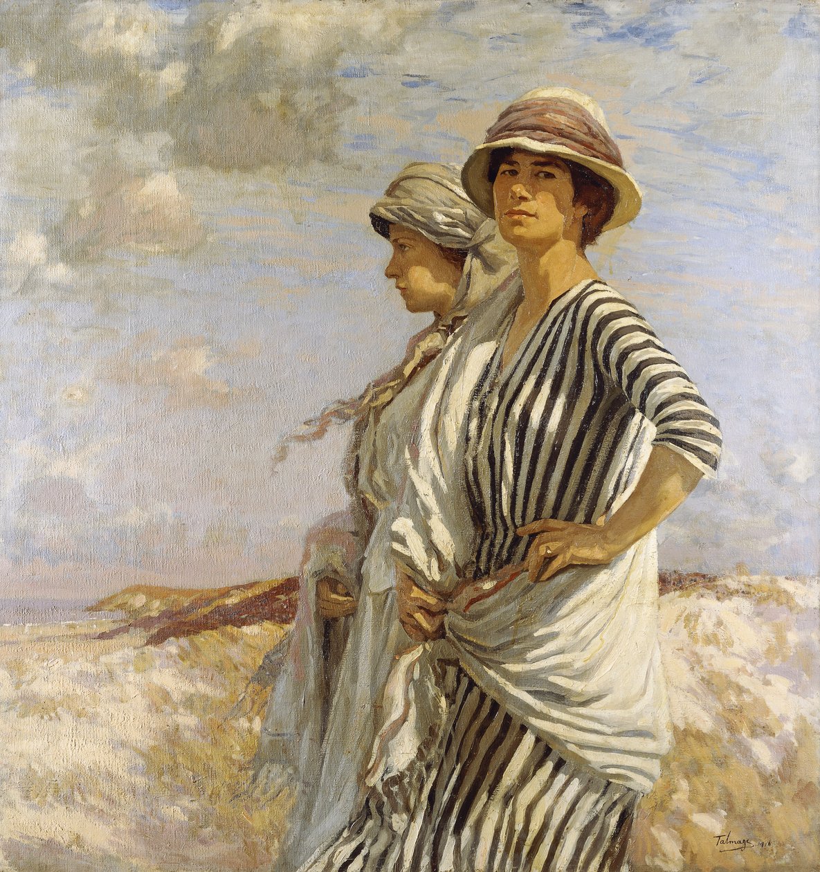 Sra. Talmage e uma amiga | Algernon Mayow Talmage