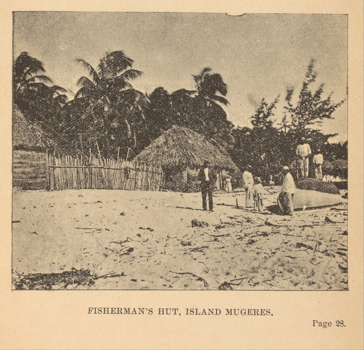Fishermans Hut, Ilha Mugeres de Alice D. Le Plongeon