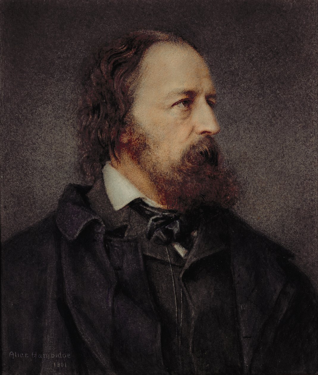 Lord Alfred Tennyson (1809-92) de Alice Hambidge