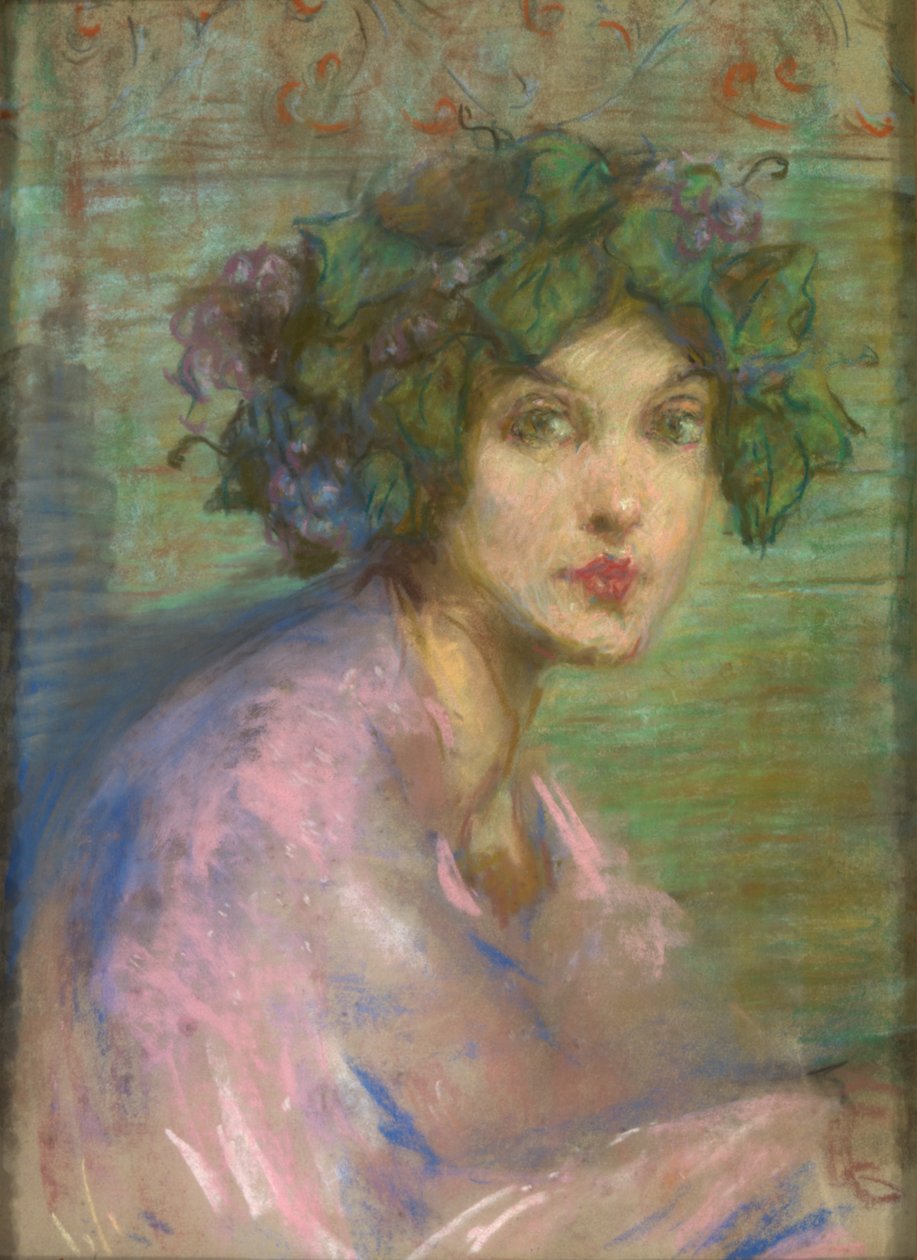 Bacchanati (pastel sobre papel) de Alice Pike Barney