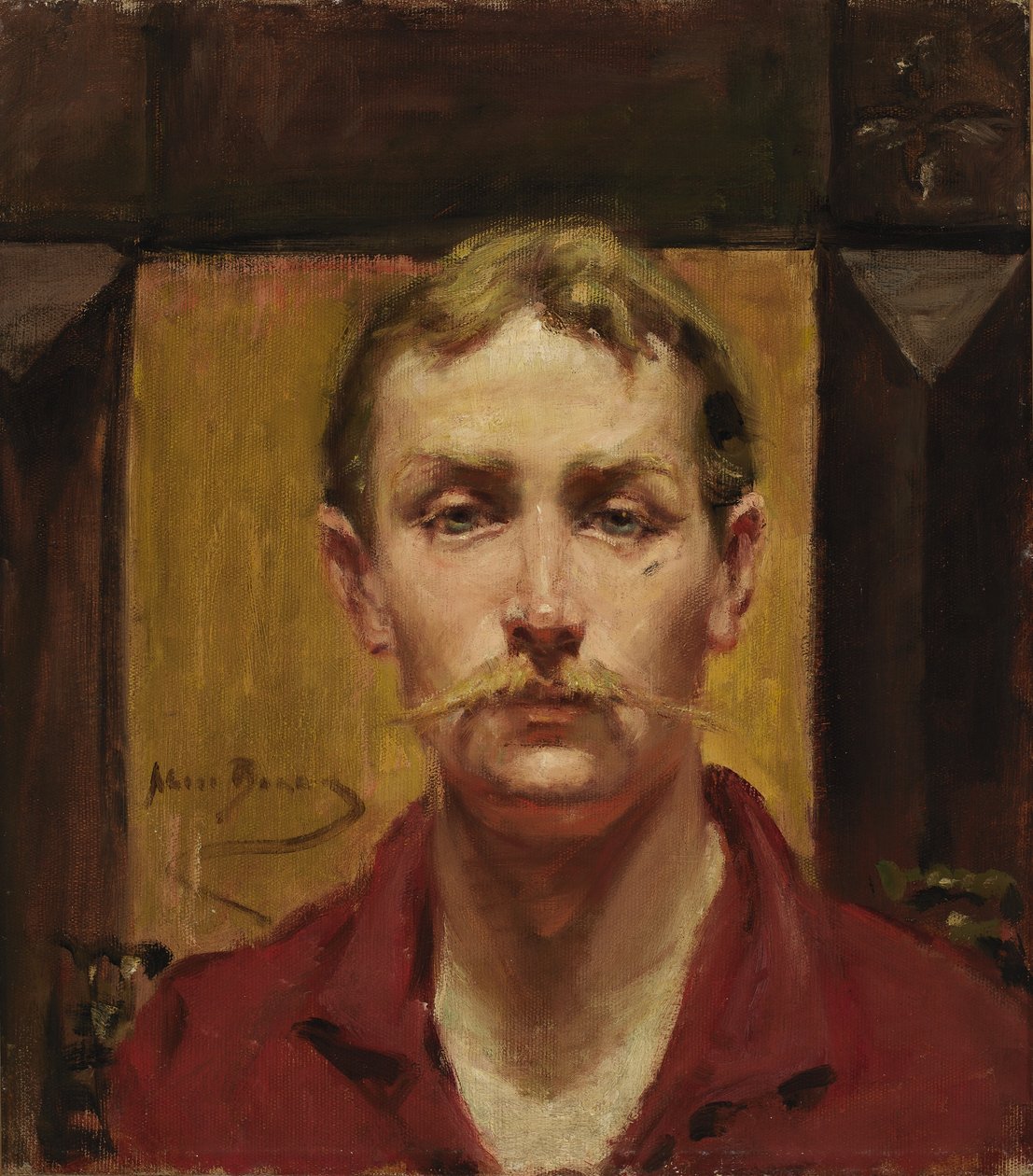 Homem loiro de Alice Pike Barney
