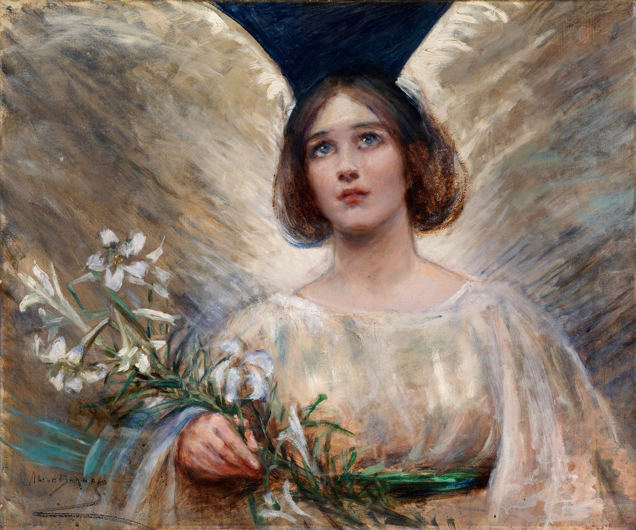 Lírios da Páscoa, final do século 19 e início do século 20. de Alice Pike Barney