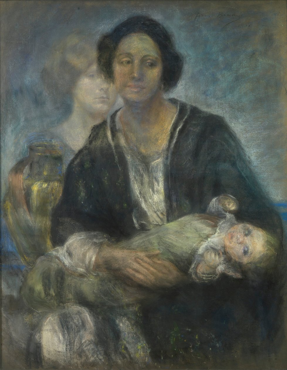 Mulher italiana com criança de Alice Pike Barney