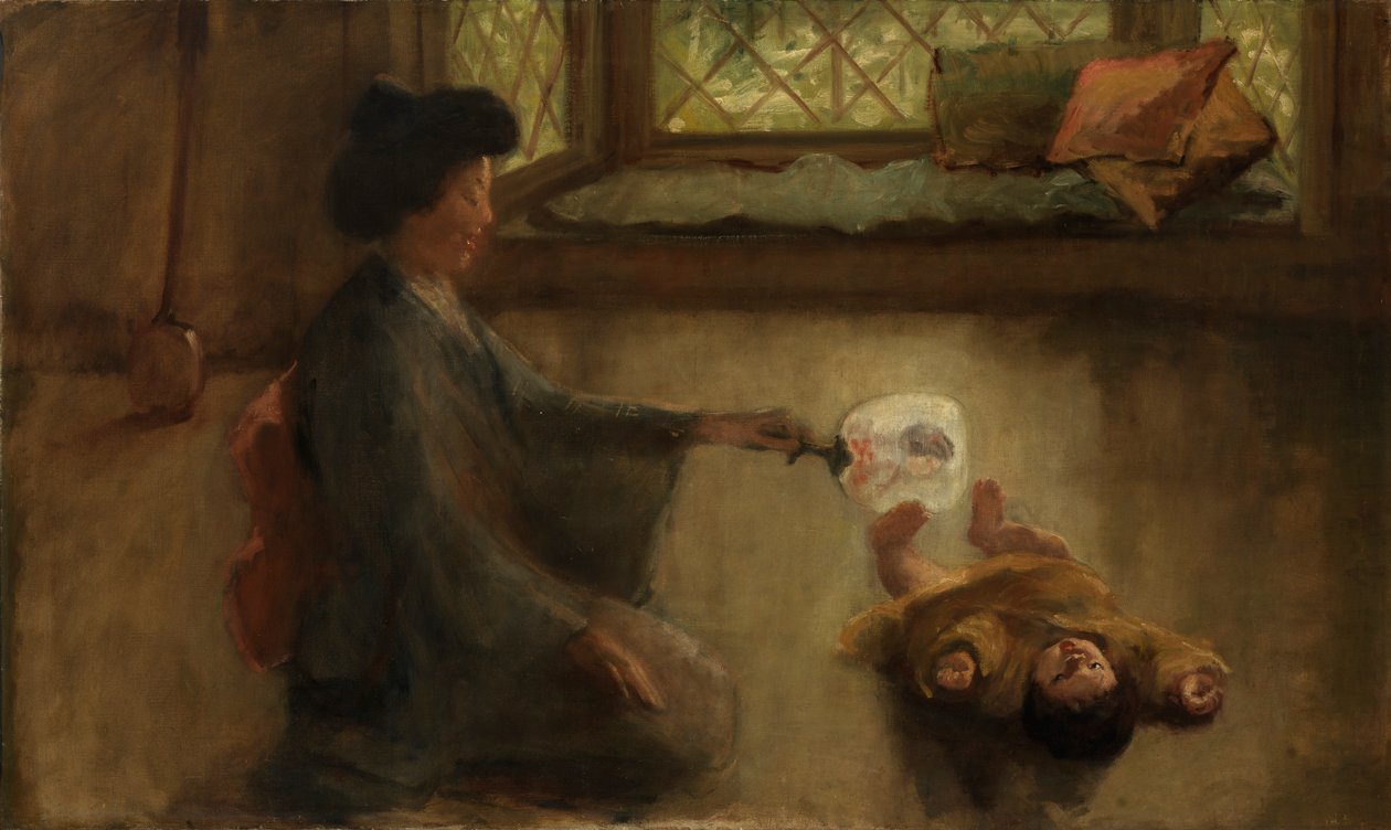 Canção de ninar japonesa, ca. 1903. de Alice Pike Barney