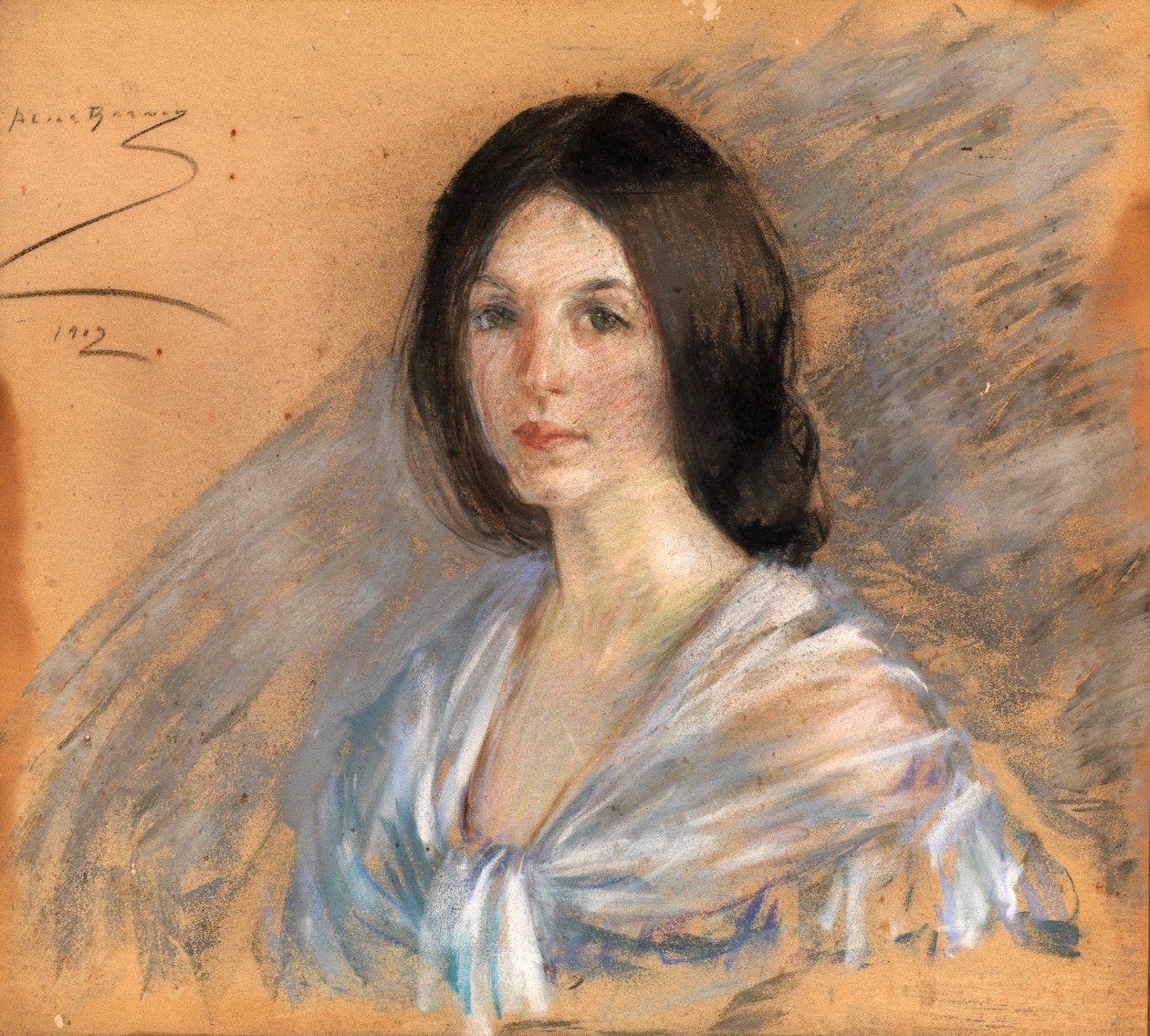 Jaqueline com Fichu de Alice Pike Barney