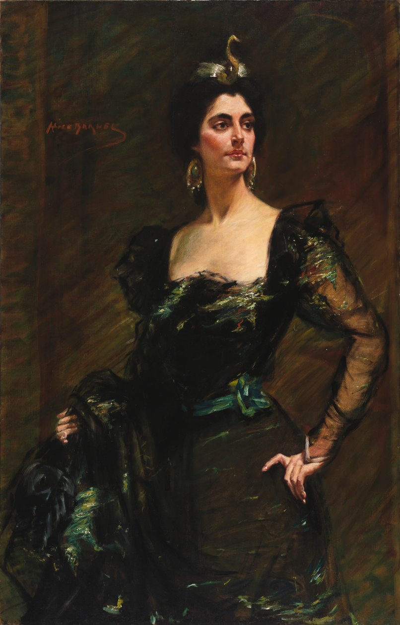 Kate Deering Ridgely, depois de 1900. de Alice Pike Barney