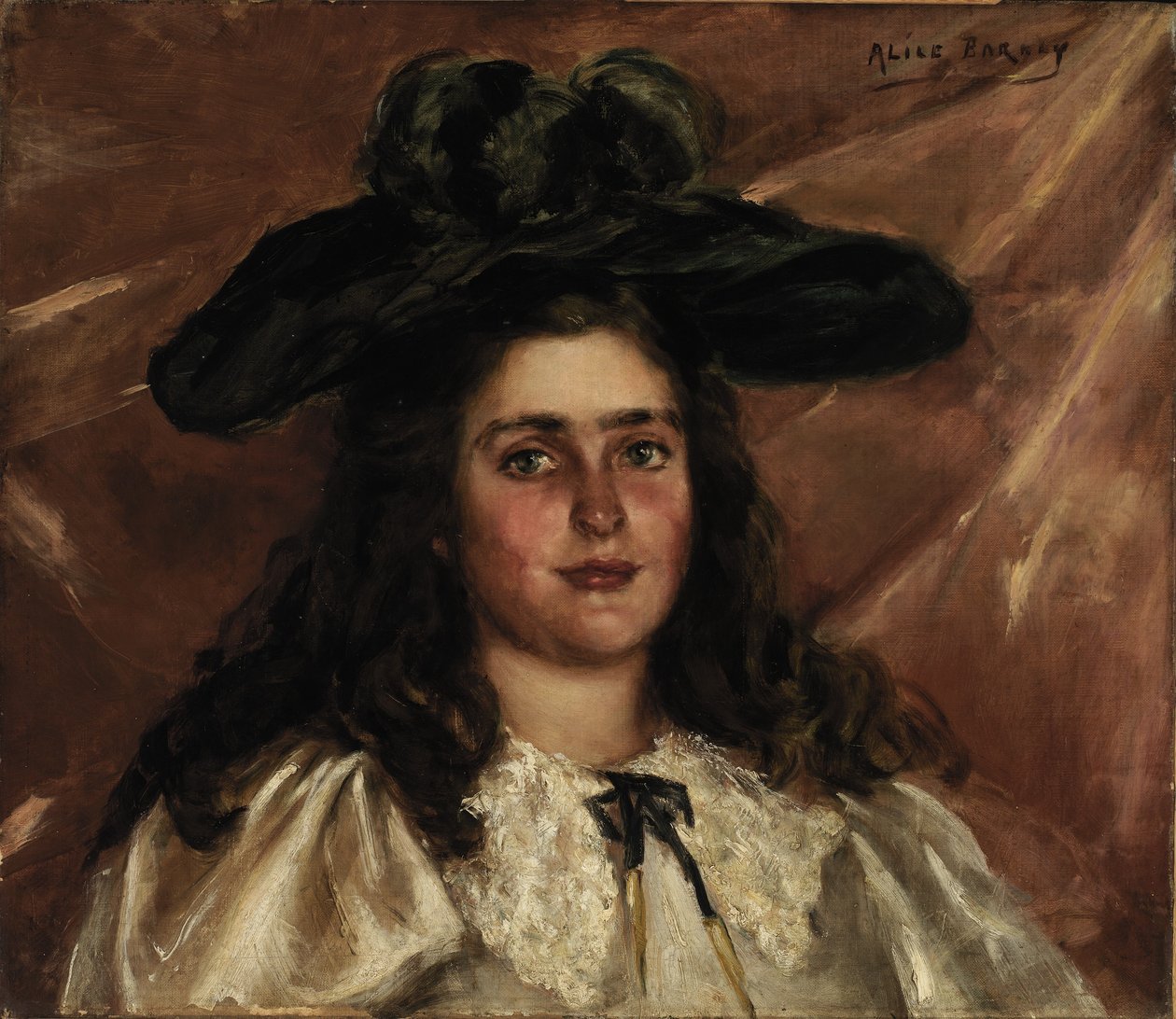 Laura Alice de chapéu grande de Alice Pike Barney