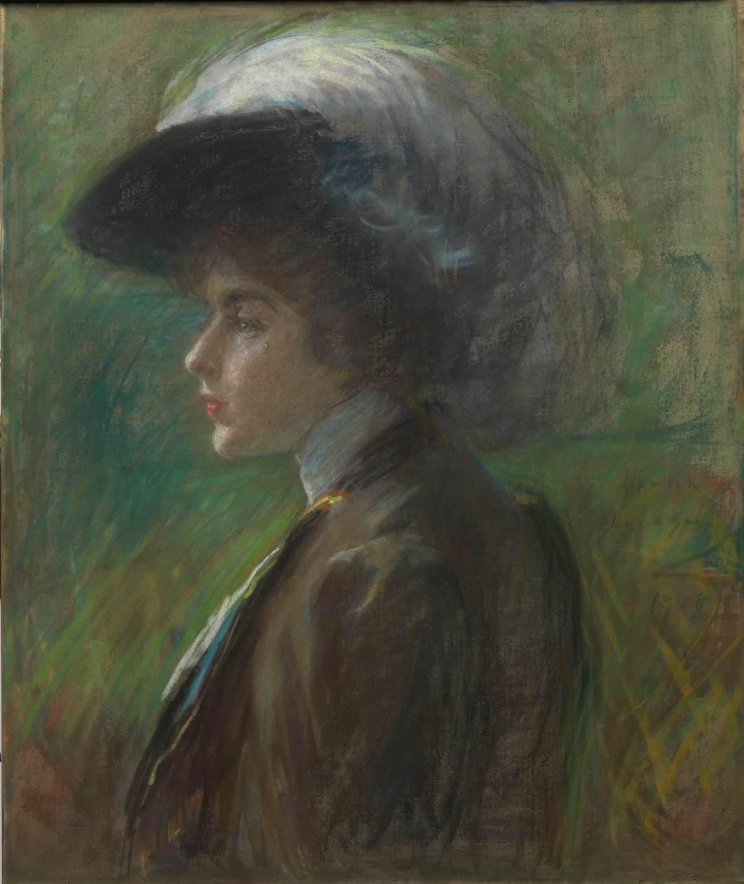 O chapéu de penas de Alice Pike Barney