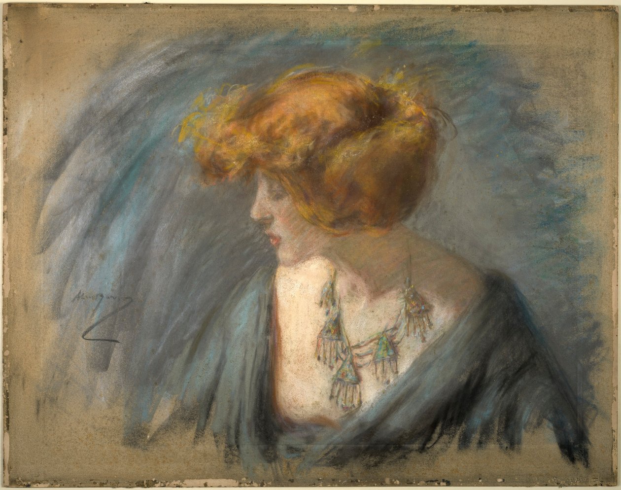 Cabelo Ticiano de Alice Pike Barney