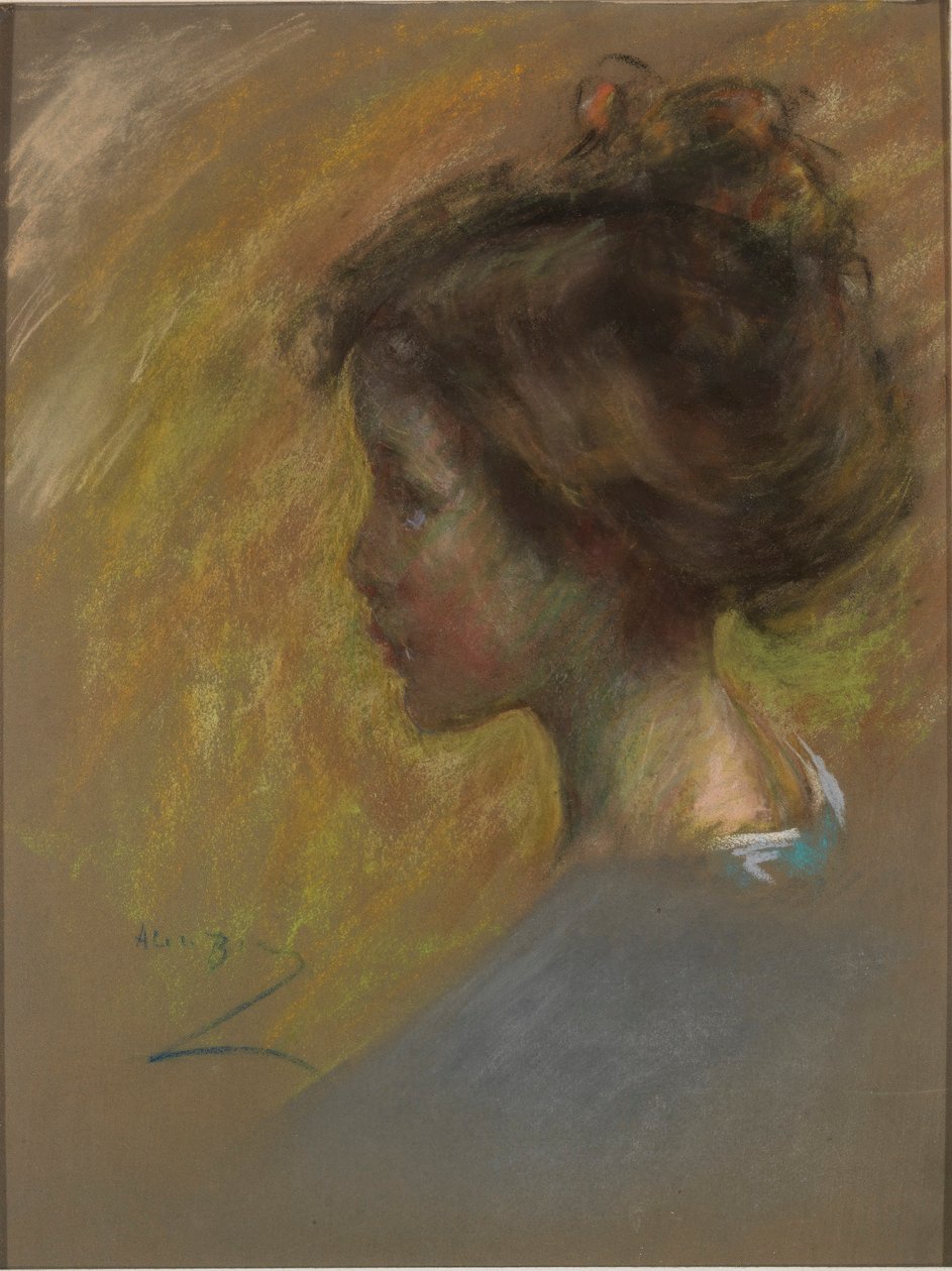 Modelo jovem de Alice Pike Barney