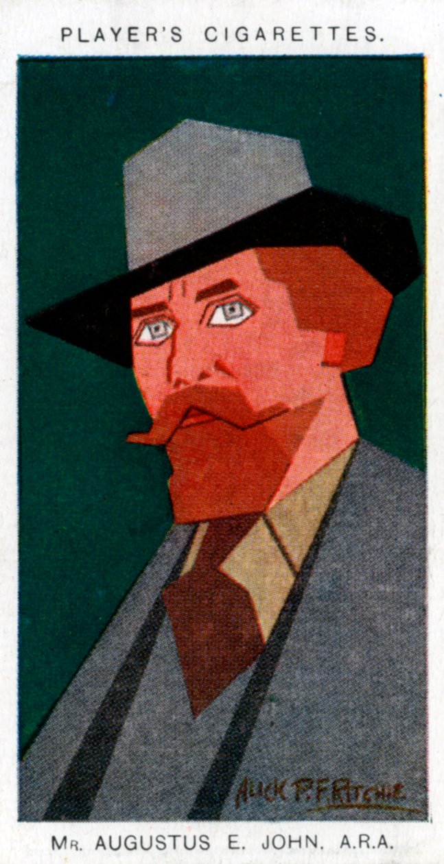 Augustus John, pintor britânico, 1926. de Alick P. F. Ritchie