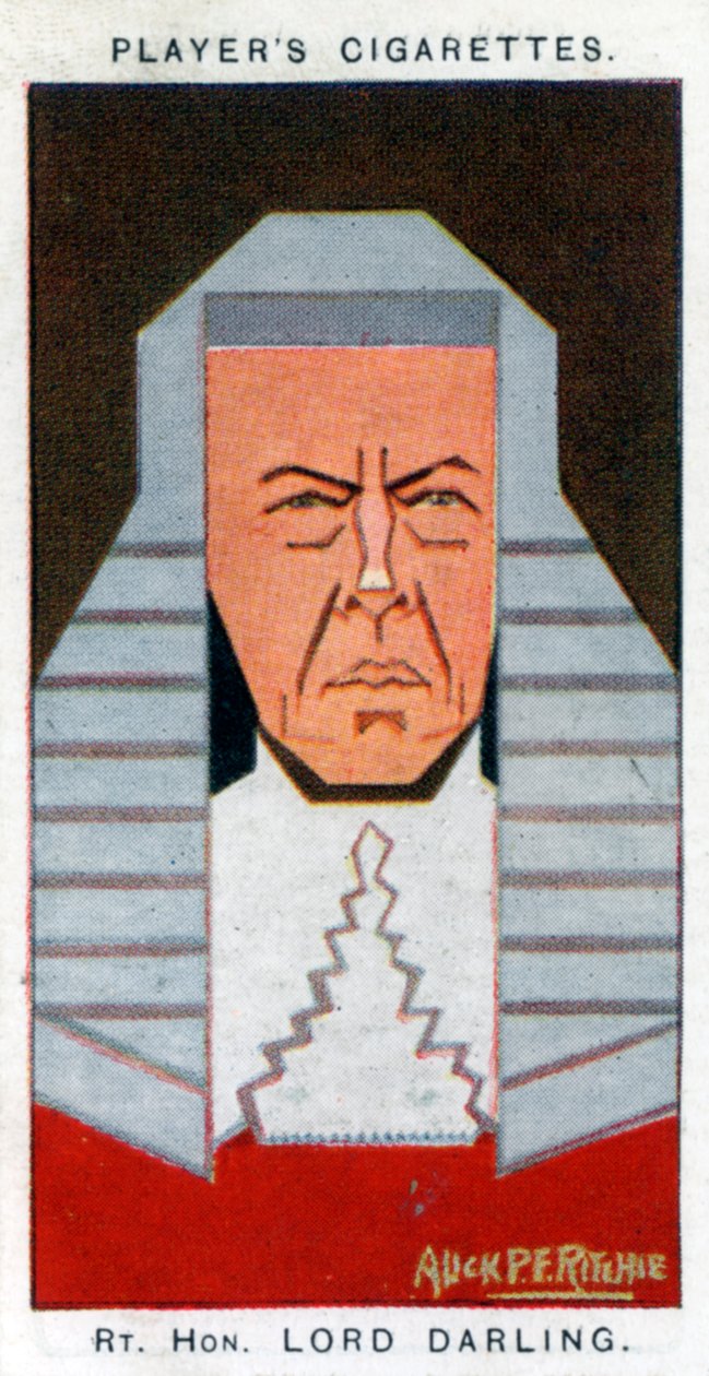 Charles John Darling, 1º Barão Querido, juiz britânico, 1926 de Alick P. F. Ritchie