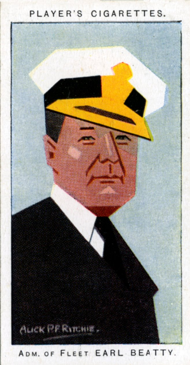 David Beatty, 1º Earl Beatty, almirante, 1926. de Alick P. F. Ritchie