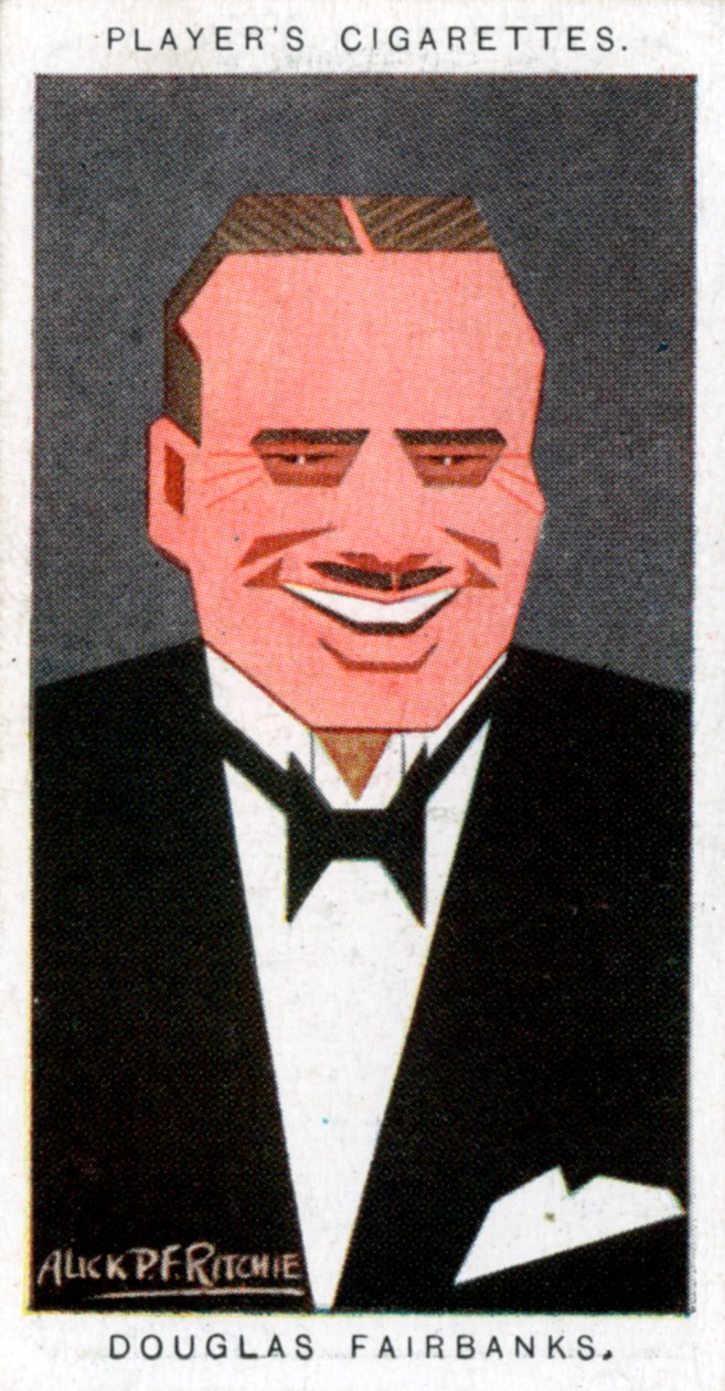 Douglas Fairbanks, ator de cinema americano, 1926. de Alick P. F. Ritchie