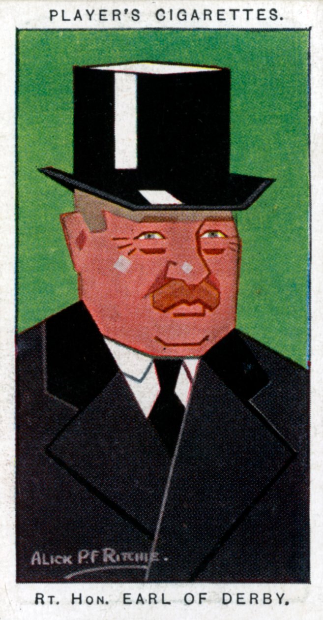 Edward George Villiers Stanley, 17º Conde de Derby, 1926. de Alick P. F. Ritchie