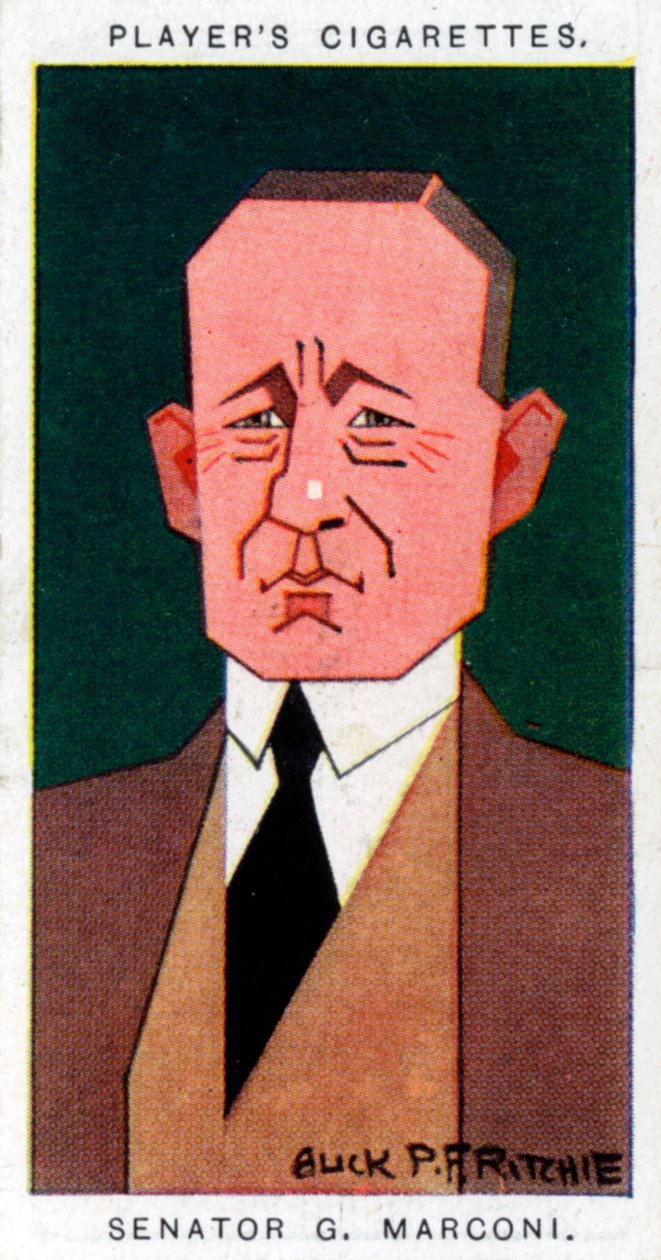 Guglielmo Marconi, inventor italiano, 1926. de Alick P. F. Ritchie