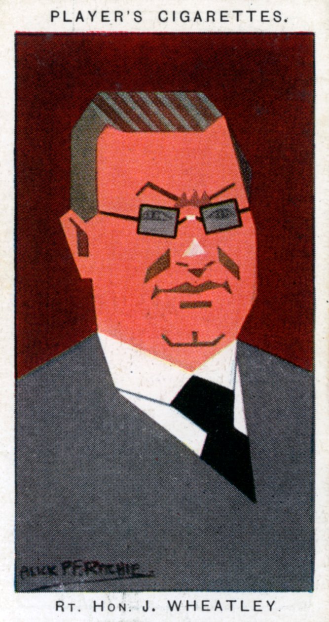 John Wheatley, político escocês, 1926. de Alick P. F. Ritchie