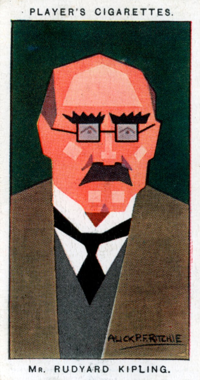 Rudyard Kipling, escritor e poeta britânico, 1926. de Alick P. F. Ritchie