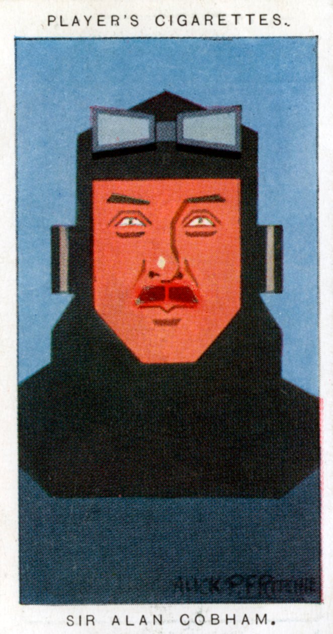 Sir Alan Cobham, aviador pioneiro britânico, 1926 de Alick P. F. Ritchie