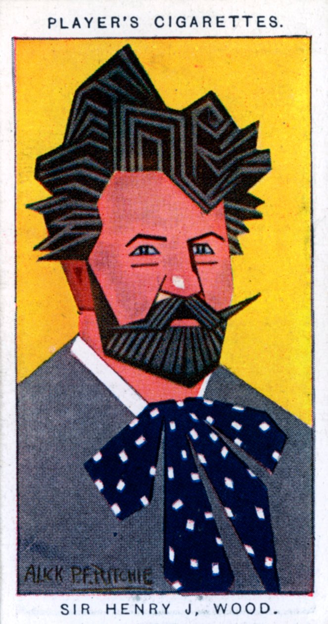 Sir Henry Joseph Wood, maestro britânico, 1926. de Alick P. F. Ritchie